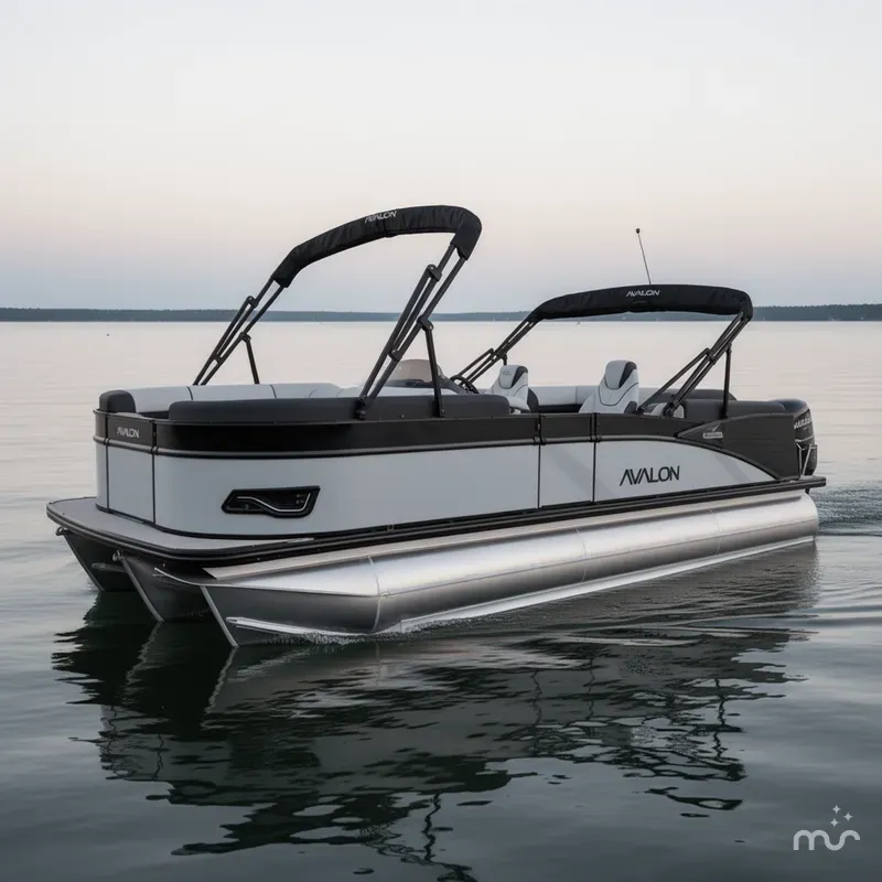 Slide: The Image of Avalon 2385 Catalina Quad Lounger, Tri Toon High Performance 2025 - 1