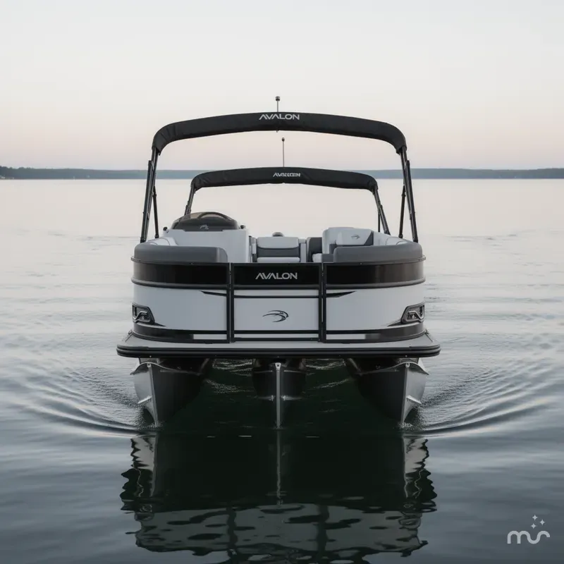 Slide: The Image of Avalon 2385 Catalina Quad Lounger, Tri Toon High Performance 2025 - 3