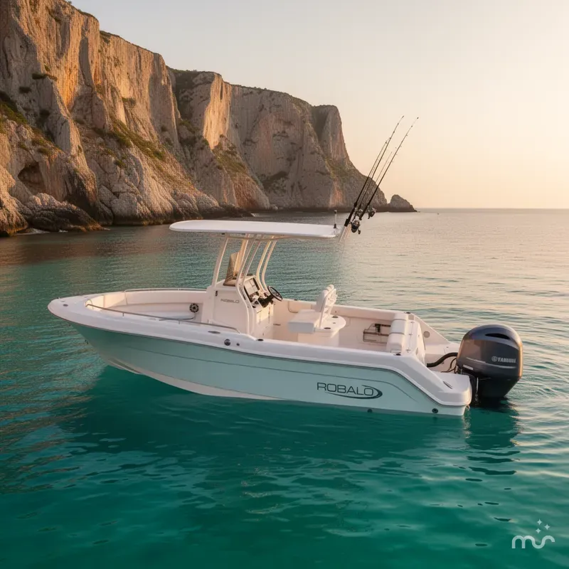 Slide: The Image of Robalo R222 Center Console 2024 - 2