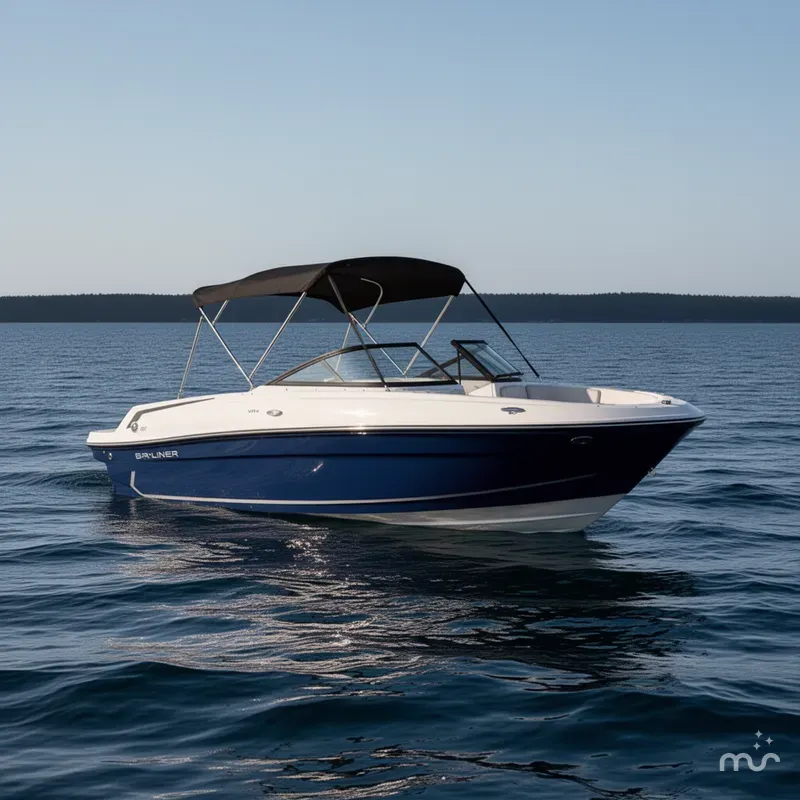 Slide: The Image of Bayliner VR4 Bowrider OB 2025 - 0