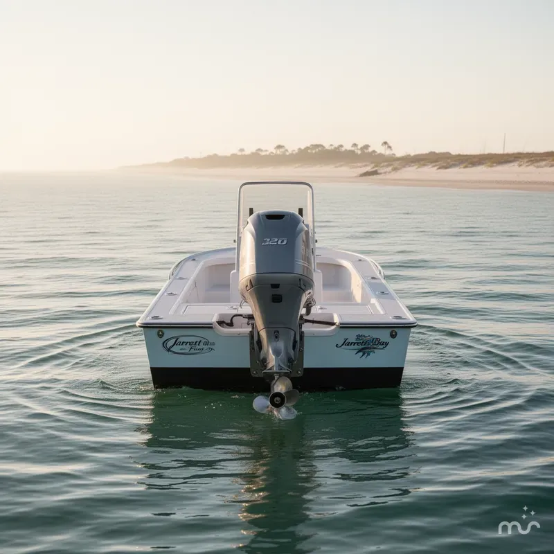 Slide: The Image of Jarrett Bay 20' Flats Boat 2022 - 3