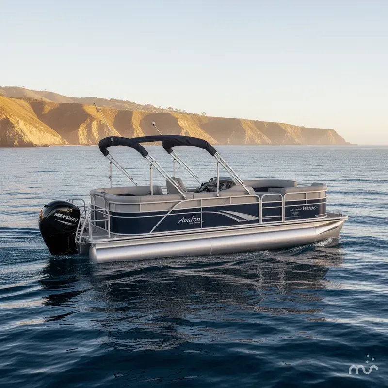 Slide: The Image of Avalon 25' Catalina Entertainer Entertainer Funship w/ 250HP Mercury Verado! 2025 - 0