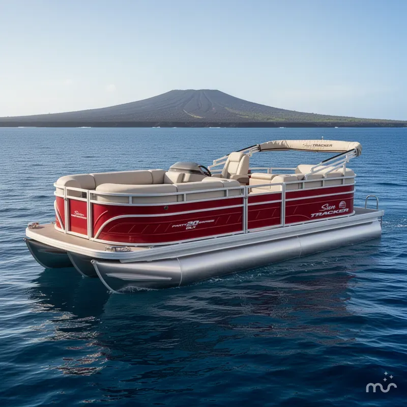 The Image of Sun Tracker Party Barge 20 DLX 2024 - 0
