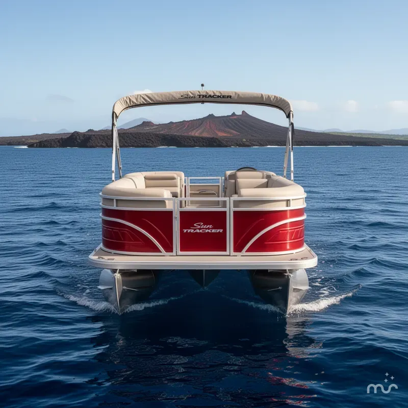 Slide: The Image of Sun Tracker Party Barge 20 DLX 2024 - 3