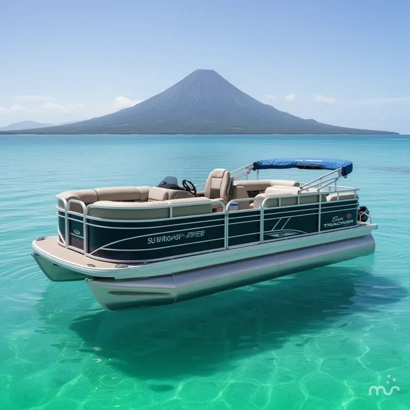 Slide: The Image of Sun Tracker Party Barge 22 RF XP3 2020 - 2