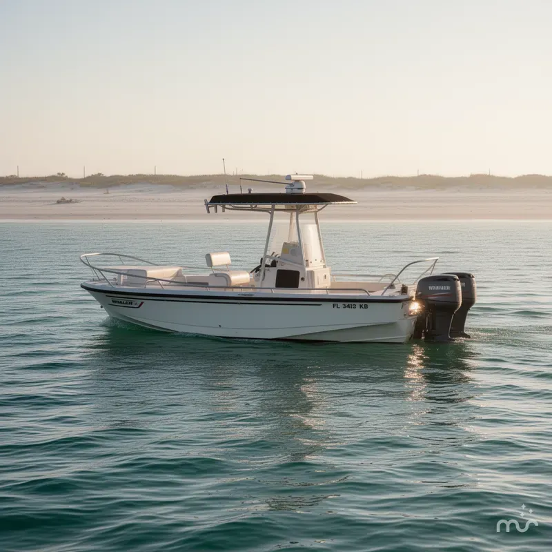 Slide: The Image of Boston Whaler 21 Outrage 1996 - 2