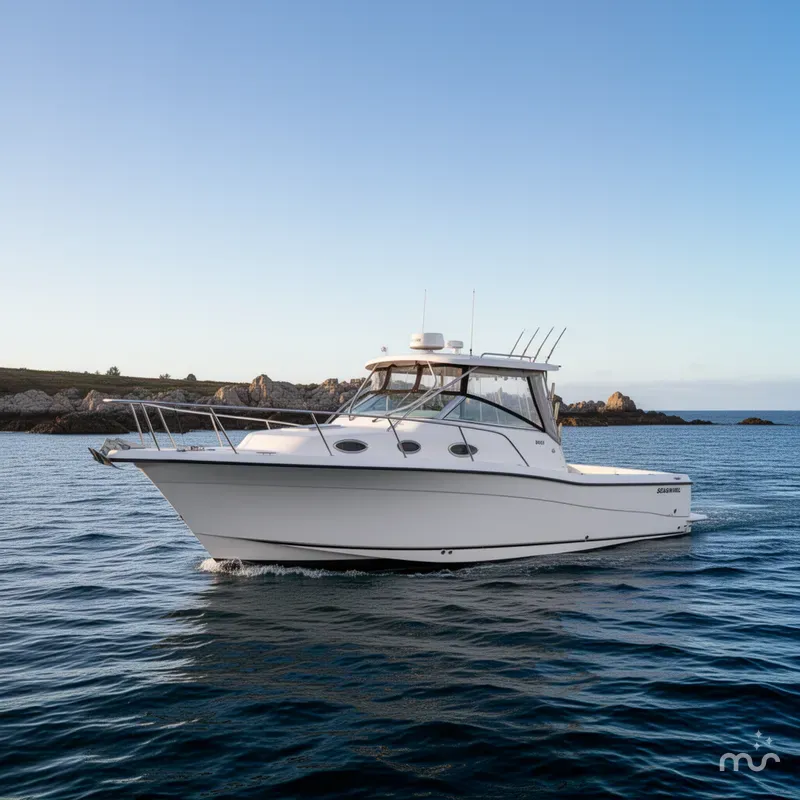 Slide: The Image of Seaswirl 2901 Walkaround O/B 2004 - 1