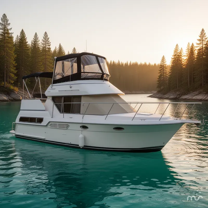 The Image of Carver Yachts 325 Aft Cabin Motor Yacht 1995 - 0