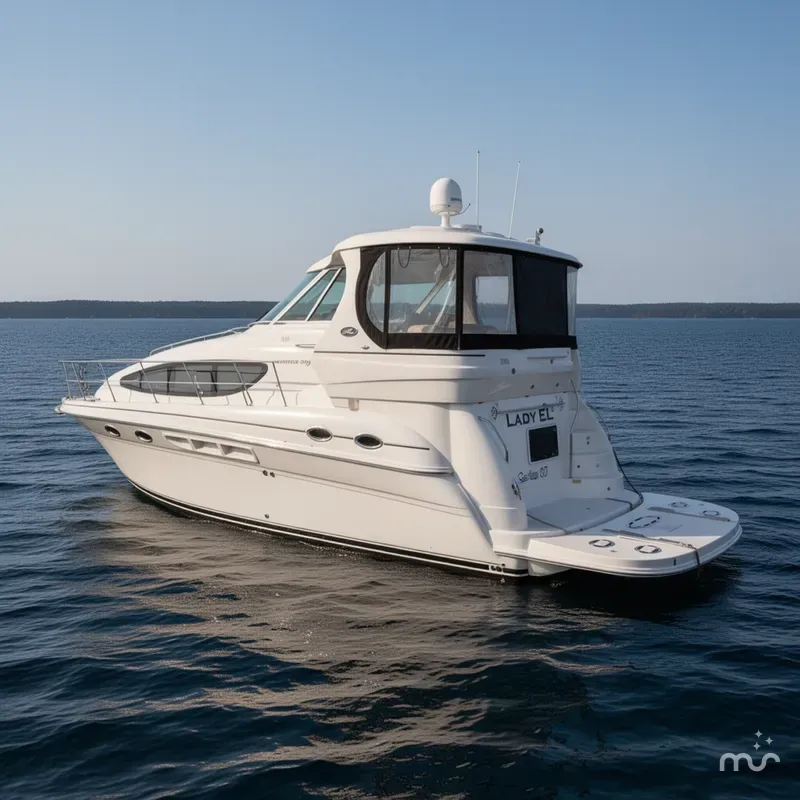 Slide: The Image of Sea Ray 390 Motor Yacht 2005 - 0