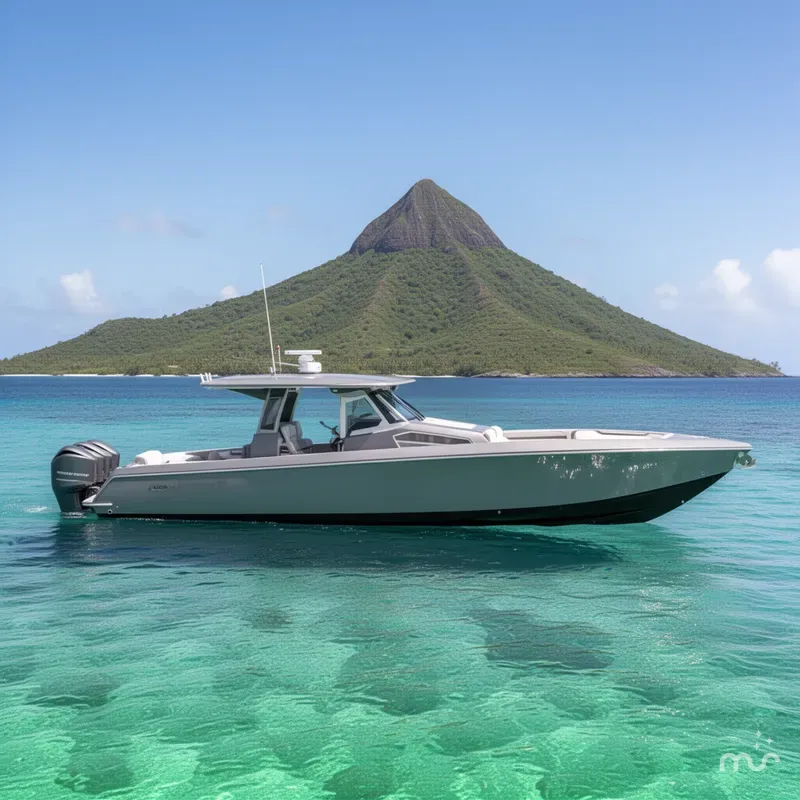 Slide: The Image of Nor-Tech 450 Sport Center Console 2025 - 2