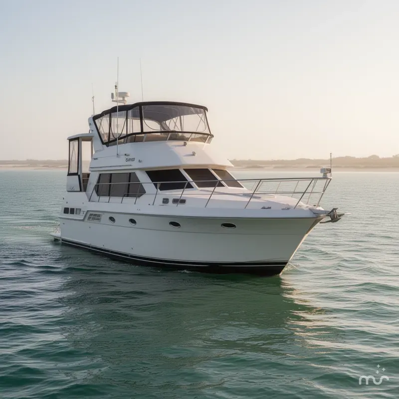 Slide: The Image of Carver 405 Motor Yacht 1997 - 0