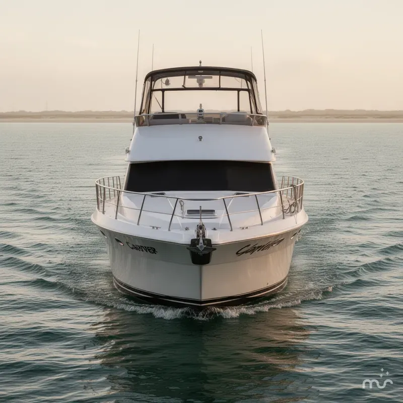 Slide: The Image of Carver 405 Motor Yacht 1997 - 3
