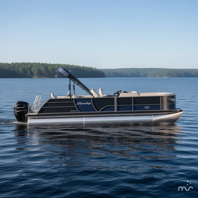 Slide: The Image of Bentley Pontoons Elite 223 Swingback Dual Capt. 2025 - 3