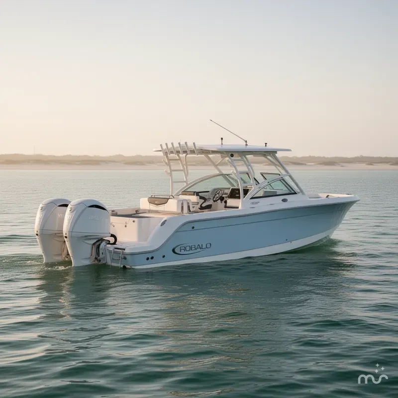Slide: The Image of Robalo R317 Dual Console 2024 - 0