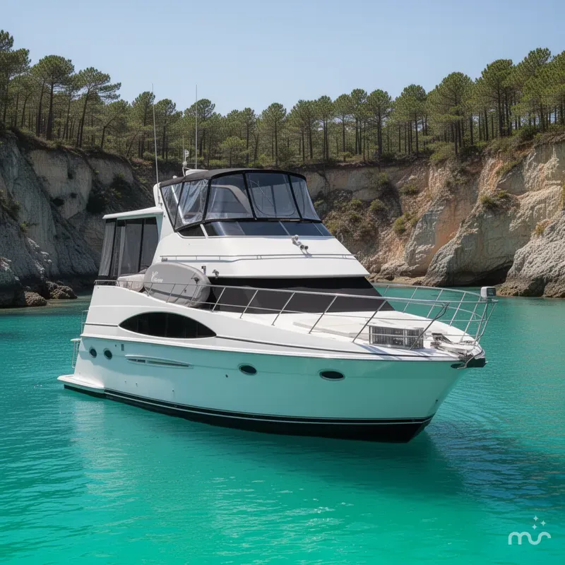 Slide: The Image of Carver Yachts 396 Motoryacht 2001 - 2