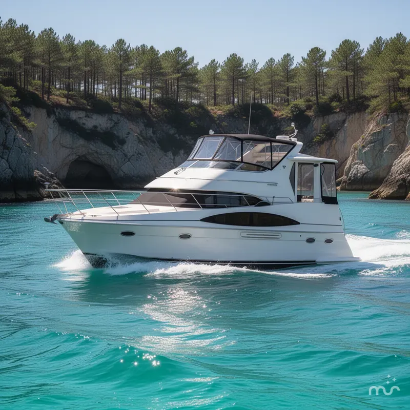 Slide: The Image of Carver Yachts 396 Motoryacht 2001 - 4