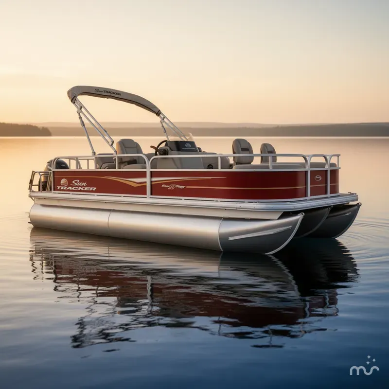 Slide: The Image of Sun Tracker Bass Buggy 18 DLX w/60HP CT 4 Stroke 2025 - 0