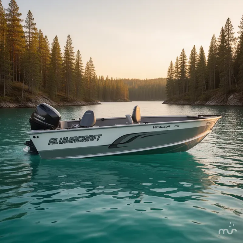 The Image of Alumacraft Voyageur 175 Tiller 2014 - 0