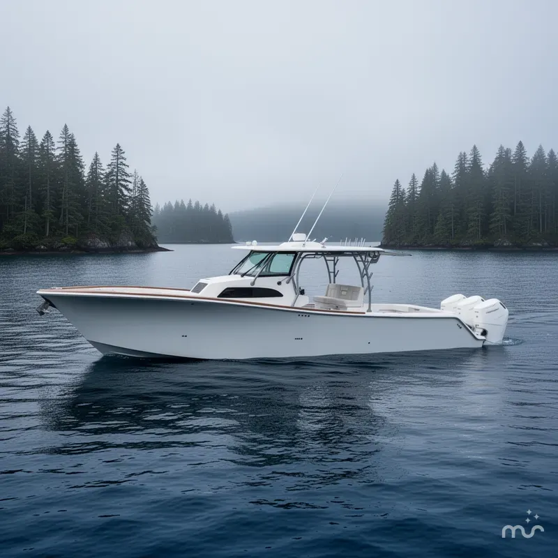 Slide: The Image of Front Runner 47 Center Console 2023 - 2