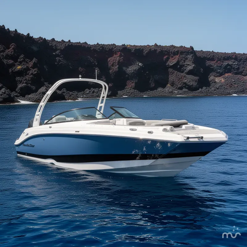 Slide: The Image of NauticStar 243 DC Deck 2025 - 2