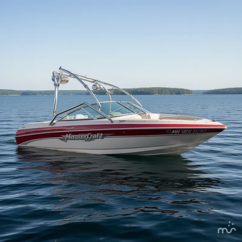Slide: The Image of MasterCraft Mari Star 210 VSR 1999 - 0