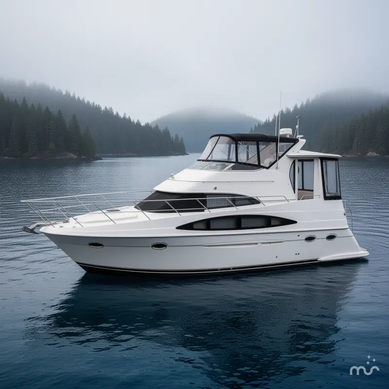 Slide: The Image of Carver Yachts 396 Motor Yacht 2000 - 2