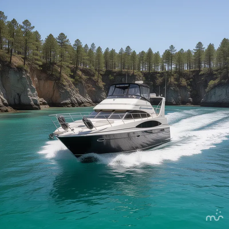 Slide: The Image of Carver Yachts 420 Mariner 2004 - 2