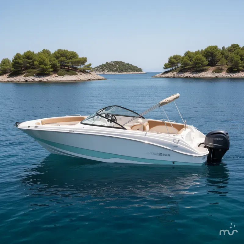 Slide: The Image of NauticStar 223 DC Deck 2025 - 2