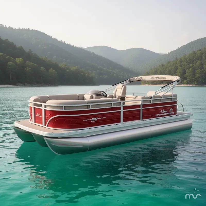 The Image of Sun Tracker Party Barge 20 DLX 2024 - 0