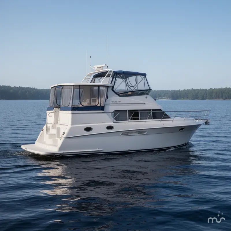 Slide: The Image of Silverton 402 Motor Yacht 1996 - 0