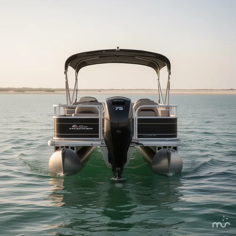 Slide: The Image of Sun Tracker 18DLX bass buggy 2022 - 2