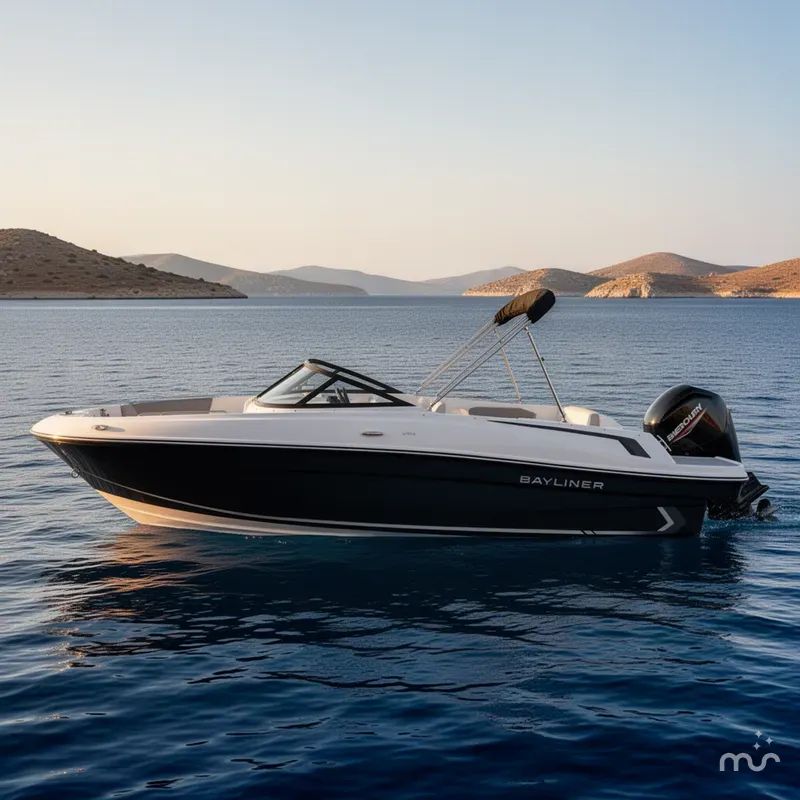 Slide: The Image of Bayliner VR4 Bowrider OB 2025 - 2