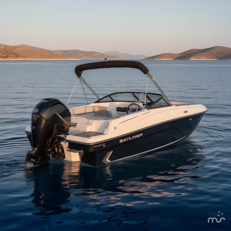 Slide: The Image of Bayliner VR4 Bowrider OB 2025 - 3