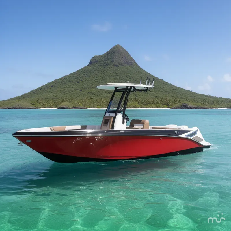 Slide: The Image of Scarab 235 Open Wake ID 2024 - 2