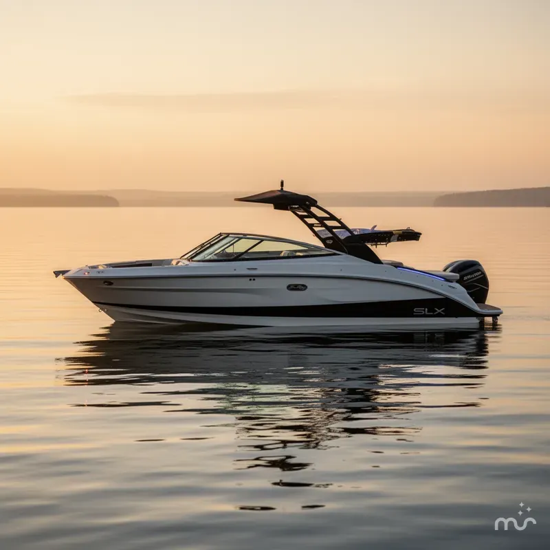 Slide: The Image of Sea Ray SLX 260 Surf 2024 - 2