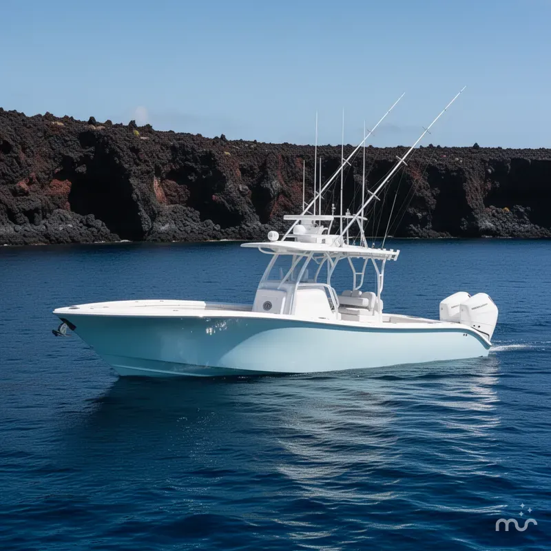 Slide: The Image of Yellowfin 32 Offshore 2025 - 2
