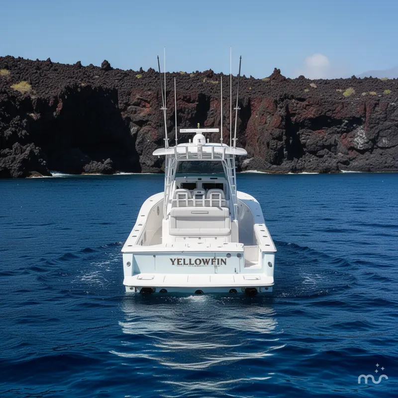 Slide: The Image of Yellowfin 32 Offshore 2025 - 3