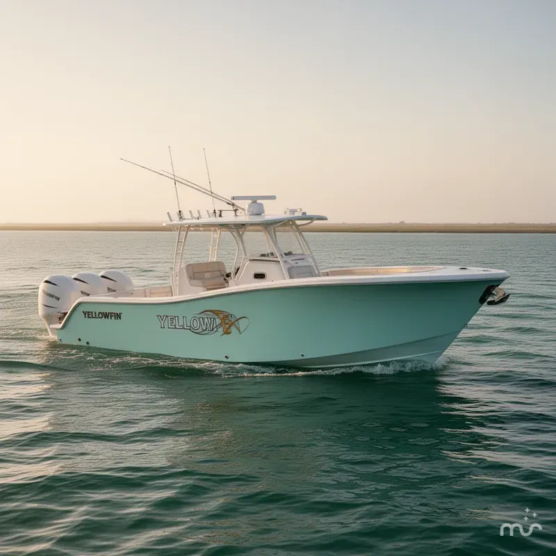 Slide: The Image of Yellowfin 36 Offshore 2024 - 0
