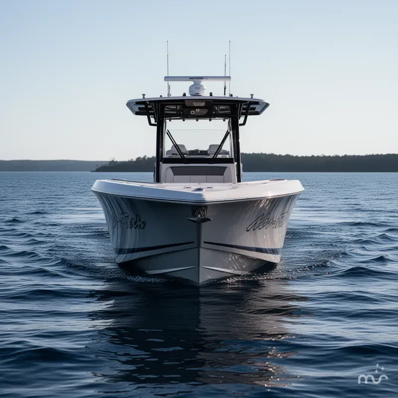 Slide: The Image of Nor-Tech 390 Sport Center Console 2022 - 2
