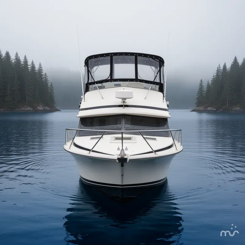 Slide: The Image of Bertram 28 Flybridge 1990 - 1