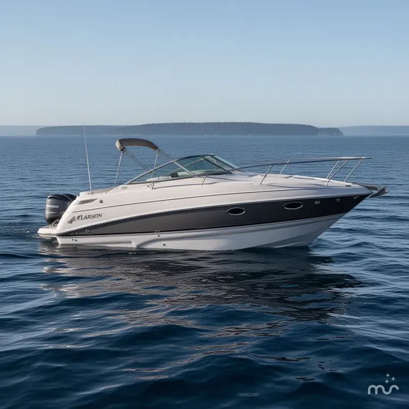 Slide: The Image of Larson Cabrio 274 Mid Cabin 2006 - 0