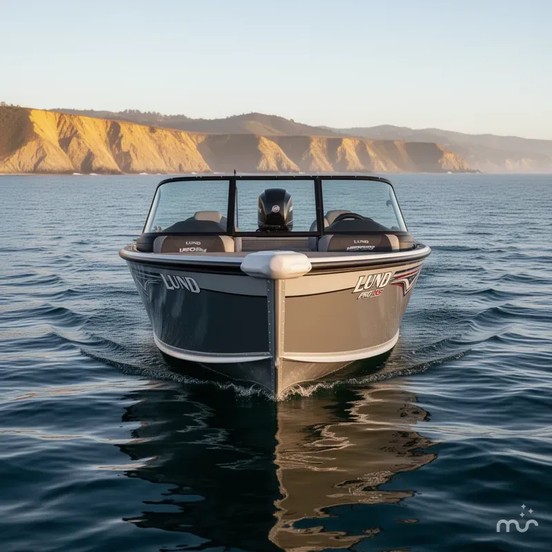 Slide: The Image of Lund 1875 Crossover XS w/ 150HP Mercury Pro XS! 2025 - 0