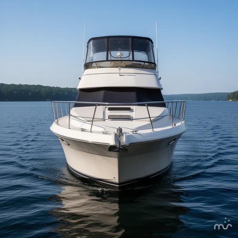 Slide: The Image of Carver 356 Motor Yacht 2002 - 2
