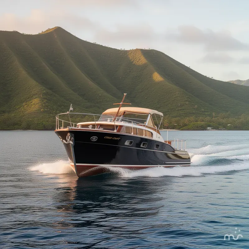 Slide: The Image of Chris-Craft 33 Futura 1957 - 4
