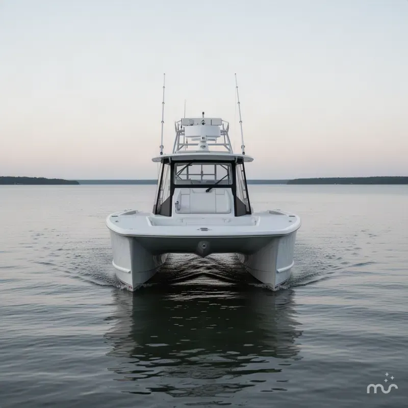 Slide: The Image of TideLine Boats 365 Offshore 2020 - 2
