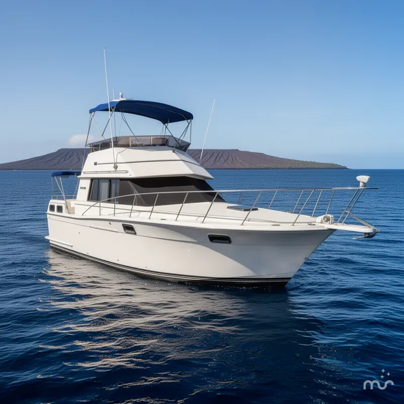 The Image of Carver Yachts 3207 Aft Cabin Motor Yacht 1988 - 0