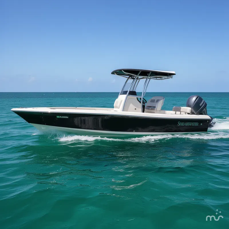 Slide: The Image of Shearwater 260 Carolina Bay 2013 - 1