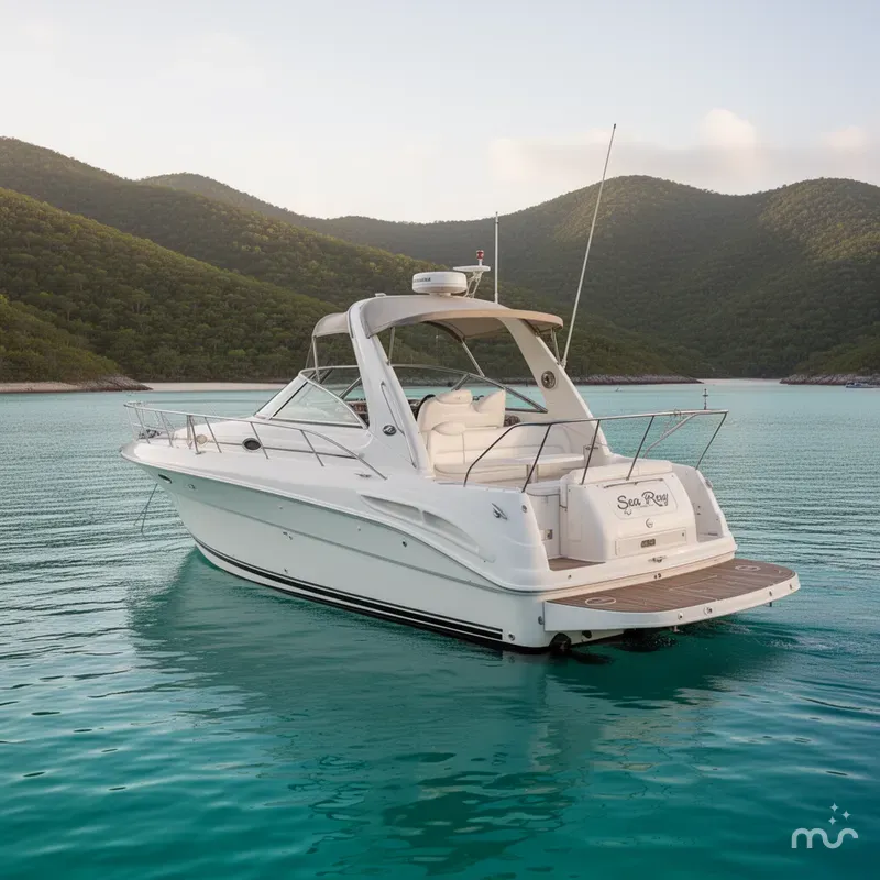 Slide: The Image of Sea Ray 340 Sundancer 2001 - 3