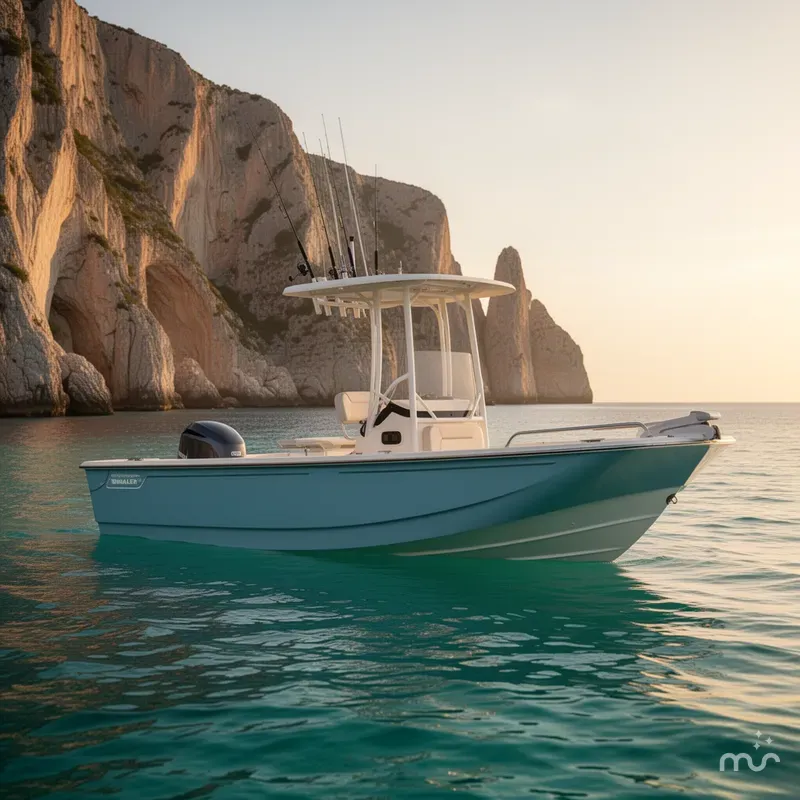 Slide: The Image of Boston Whaler 210 Montauk 2025 - 2