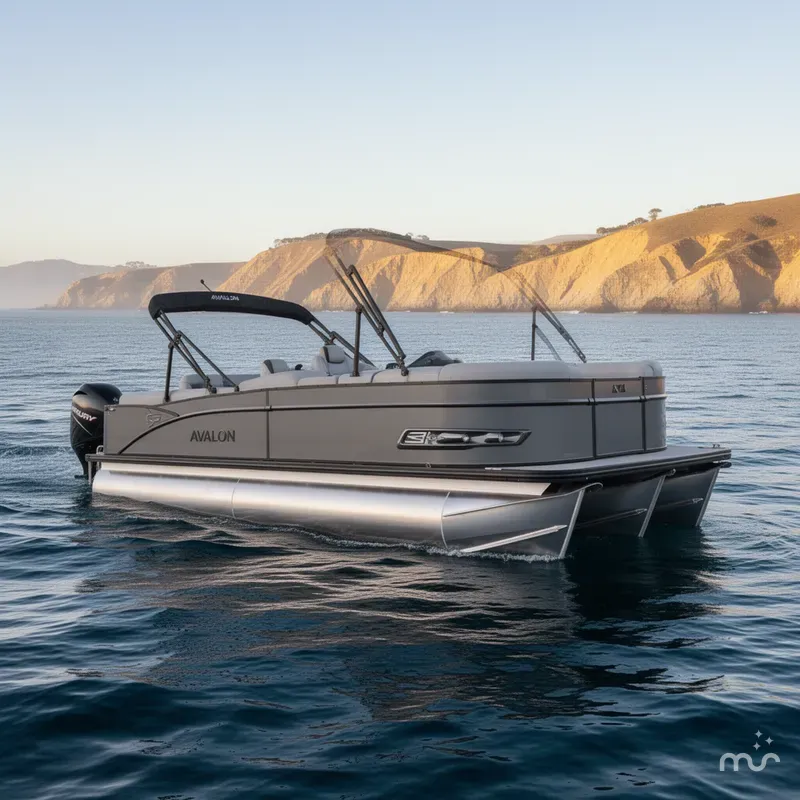 Slide: The Image of Avalon 25' Catalina Platinum Entertainer w/ 300HP Mercury Verado! 2025 - 0